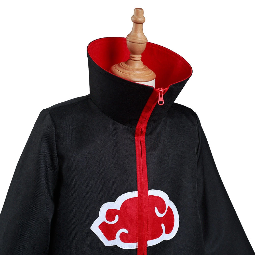 NewCosplay Naruto Akatsuki Kids Children Zip Up Coat Halloween Carnival Suit Cosplay Costume New Arrivals 10 NewCosplay Naruto Akatsuki Kids Children Zip Up Coat Halloween Carnival Suit Cosplay Costume New Arrivals