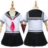 NewCosplay New Arrivals Danganronpa Dangan Rondo -Yuibu Miota Kids Girls School Uniform Dress Outfits Halloween Carnival Suit Cosplay Costumes
