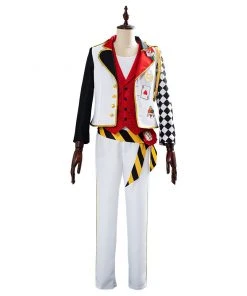 NewCosplay Twisted-Wonderland Alice In Wonderland Theme Ace Halloween Uniform Outfits Cosplay Costume
