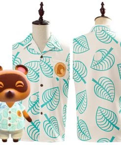 NewCosplay Animal Crossing Tom Nook Shirt Cosplay Costume
