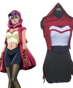 NewCosplay JoJo‘s Bizarre Adventure Mariah Uniform Skirt Outfits Halloween Carnival Costume Cosplay Costume New Arrivals