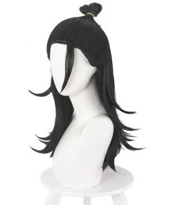 NewCosplay Anime Jujutsu Kaisen-Suguru Getou Heat Resistant Synthetic Hair Carnival Halloween Party Props Cosplay Wig