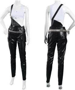 NewCosplay Game Cyberpunk 2077 Judy Crop Top Overalls Outfits Halloween Carnival Suit Cosplay Costume New Arrivals