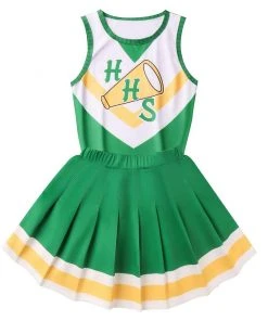 NewCosplay Stranger Things Season 4 Hawkins High School Cheerleading Cosplay Costume Halloween Carnival Suit
