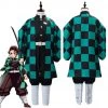 NewCosplay Kids Children Demon Slayer: Kimetsu No Yaiba Kamado Tanjirou Cosplay Costume New Arrivals 1 NewCosplay Kids Children Demon Slayer: Kimetsu No Yaiba Kamado Tanjirou Cosplay Costume New Arrivals
