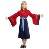NewCosplay Traditional Chinese Dress Mulan Princess Dress For Little Girl Cosplay Costume