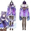 NewCosplay Game Genshin Impact Keqing Dress Outfits Halloween Carnival Suit Cosplay Costume New Arrivals 2 NewCosplay Game Genshin Impact Keqing Dress Outfits Halloween Carnival Suit Cosplay Costume New Arrivals