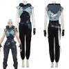 NewCosplay New Arrivals Game Valorant Jett Halloween Jumpsuit Outfit Cosplay Costume 2 NewCosplay New Arrivals Game Valorant Jett Halloween Jumpsuit Outfit Cosplay Costume