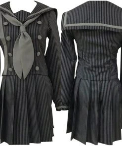 NewCosplay Danganronpa V3 Cosplay Saihara Shuichi School Uniform Skirts Outfit Cosplay Costume