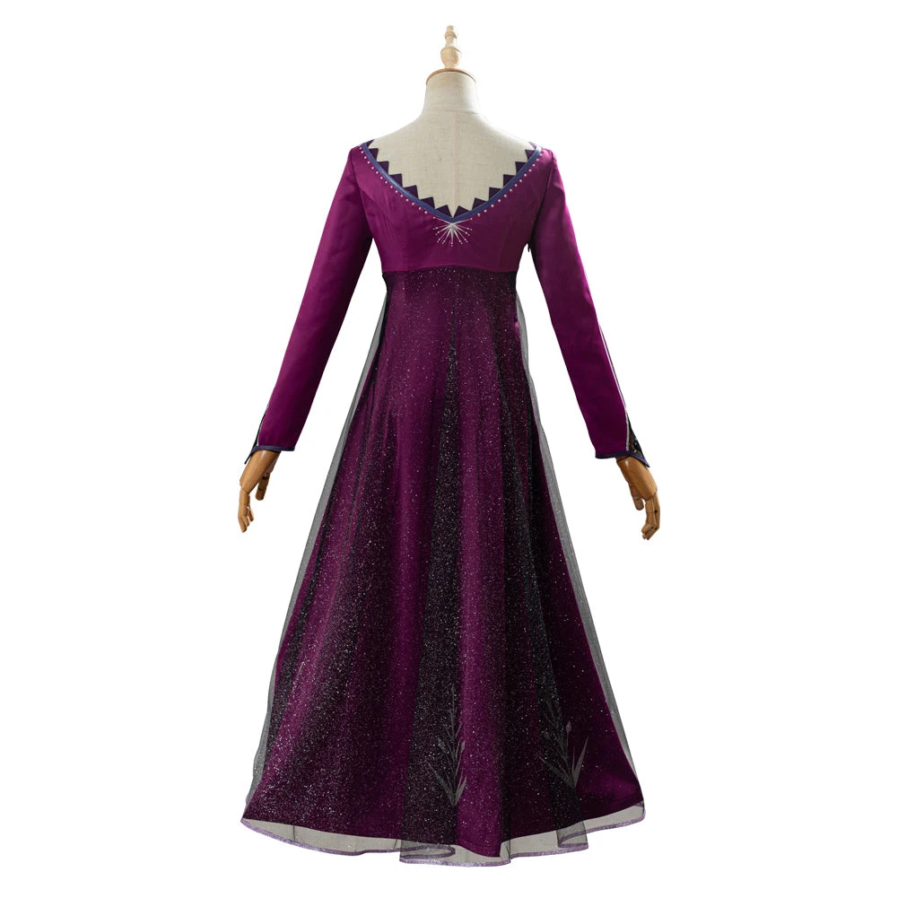 NewCosplay Frozen 2 Elsa Adult Outfit Purple Dress Cosplay Costume New Arrivals 6 NewCosplay Frozen 2 Elsa Adult Outfit Purple Dress Cosplay Costume New Arrivals
