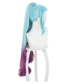 NewCosplay New Arrivals League Of Legends LOL KDA Groups Seraphine Carnival Halloween Party Props Cosplay Wig