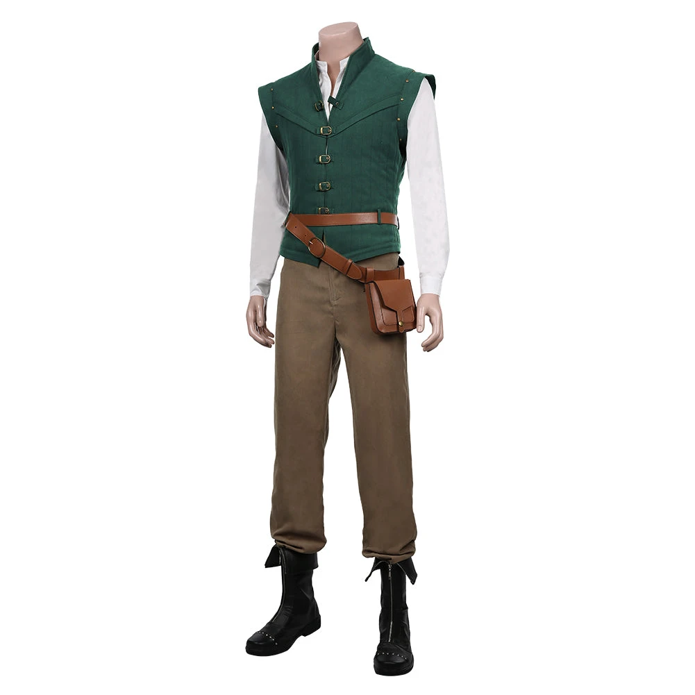 NewCosplay Tangled-Flynn Rider Vest Shirt Outfits Halloween Carnival Suit Cosplay Costume New Arrivals 5 NewCosplay Tangled-Flynn Rider Vest Shirt Outfits Halloween Carnival Suit Cosplay Costume New Arrivals