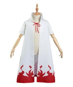 NewCosplay NARUTO 4th Hokage Namikaze Minato Kids Cloak Coat Halloween Carnival Suit Cosplay Costume New Arrivals