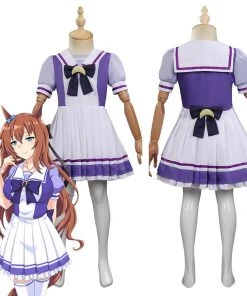 NewCosplay Pretty Derby Children Kids Uniform Dress Outfits Cosplay Costume