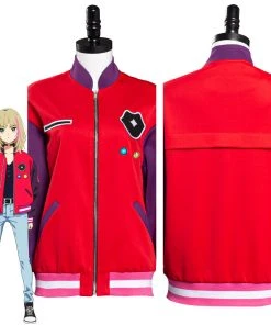 NewCosplay Wonder Egg Priority Kawai Rika Hoodie Halloween Carnival Coat Cosplay Costume New Arrivals