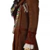 NewCosplay Alice In Wonderland Johnny Depp Mad Hatter Jacket Costume