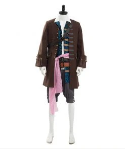 NewCosplay Pirates Of The Caribbean 5: Jack Sparrow Costume Set Cosplay Costume New Arrivals