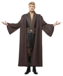 NewCosplay New Arrivals Star Wars Anakin Skywalker Jedi Robe Costume Outfit Full Set Halloween Cosplay Costume