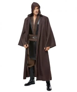 NewCosplay New Arrivals Star Wars Anakin Skywalker Jedi Robe Costume Outfit Full Set Halloween Cosplay Costume