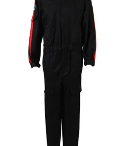 NewCosplay New Arrivals Star Wars Imperial Tie Fighter Pilot Black Flightsuit Uniform Jumpsuit B