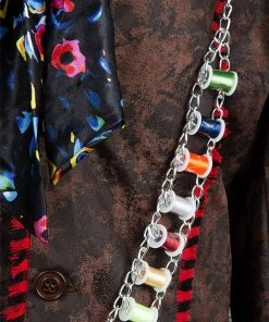 NewCosplay New Arrivals Alice In Wonderland Johnny Depp Mad Hatter Jacket Pants Tie 6 Pcs Cosplay Costume 14 NewCosplay New Arrivals Alice In Wonderland Johnny Depp Mad Hatter Jacket Pants Tie 6 Pcs Cosplay Costume