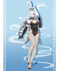 NewCosplay Genshin Impact Shen He Bunny Girls Original Design Cosplay Costume - Cossky®