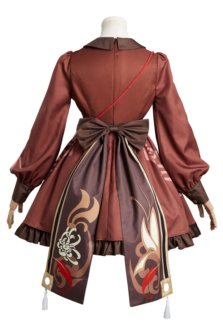 Cossky Genshin Impact Original Design Hutao Lolita Dress Cosplay Costume Outfits 6 Cossky Genshin Impact Original Design Hutao Lolita Dress Cosplay Costume Outfits