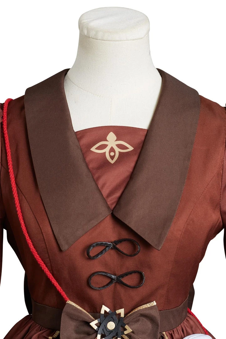 Cossky Genshin Impact Original Design Hutao Lolita Dress Cosplay Costume Outfits 8 Cossky Genshin Impact Original Design Hutao Lolita Dress Cosplay Costume Outfits