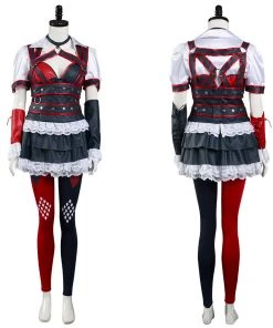 NewCosplay Batman: Arkham Knight Harley Quinn Dress Cosplay Costume
