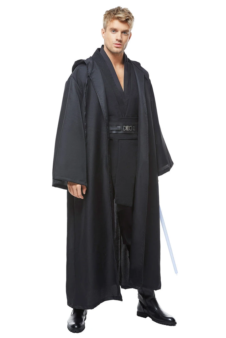 NewCosplay Star Wars Anakin Skywalker Cosplay Costume Outfit Black Version 7 NewCosplay Star Wars Anakin Skywalker Cosplay Costume Outfit Black Version