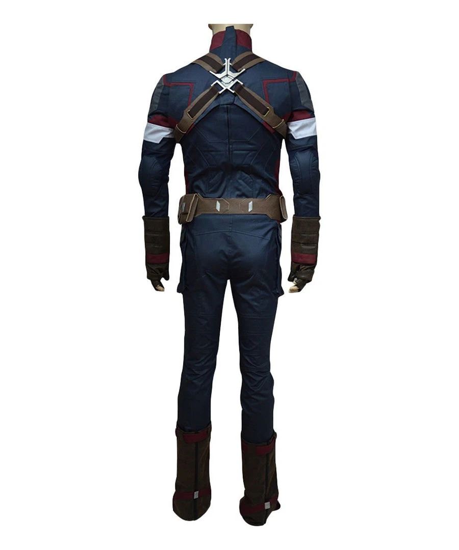 NewCosplay Avengers: Age Of Ultron Captain America Steve Rogers Uniform Outfit Cosplay Costume New Arrivals 11 NewCosplay Avengers: Age Of Ultron Captain America Steve Rogers Uniform Outfit Cosplay Costume New Arrivals