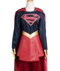 NewCosplay TV & Movie Costumes CBS Supergirl Kara Zor-El Danvers Costume + Cape Cosplay Costume