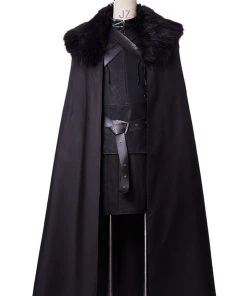 New Cosplaysky New Arrivals GoT Game Of Thrones Jon Snow Night's Watch Outfit Cosplay Costume