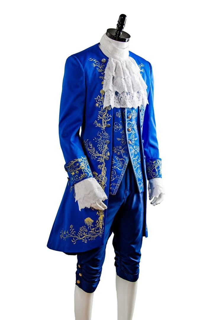 New Cosplaysky Beauty And The Beast Prince Adam Suit Cosplay Costume Adults Halloween Outfit 6 New Cosplaysky Beauty And The Beast Prince Adam Suit Cosplay Costume Adults Halloween Outfit