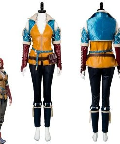 NewCosplay The Witcher 3 Wild Hunt Triss Outfit Cosplay Costume New Arrivals