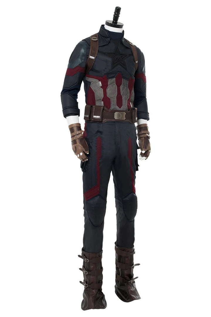 New Cosplaysky Avengers 3 : Infinity War Captain America Steven Rogers Outfit Uniform Suit Cosplay Costume NEW 5 New Cosplaysky Avengers 3 : Infinity War Captain America Steven Rogers Outfit Uniform Suit Cosplay Costume NEW