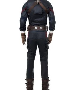 New Cosplaysky Avengers 3 : Infinity War Captain America Steven Rogers Outfit Uniform Suit Cosplay Costume NEW 16 New Cosplaysky Avengers 3 : Infinity War Captain America Steven Rogers Outfit Uniform Suit Cosplay Costume NEW