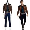 NewCosplay New Arrivals Solo: A Star Wars Story Han Solo Outfit Jacket Suit Cosplay Costume 1 NewCosplay New Arrivals Solo: A Star Wars Story Han Solo Outfit Jacket Suit Cosplay Costume