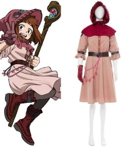 New Cosplaysky New Arrivals Boku No Hero Academia OCHACO URARAKA ED Witch Cosplay Costume