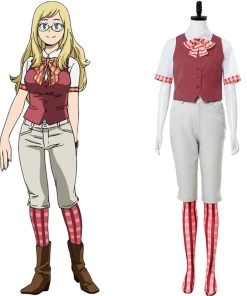 New Cosplaysky Boku No Hero Academia My Hero Academia:Two Heroes Melissa Shield Cosplay Costume New Arrivals