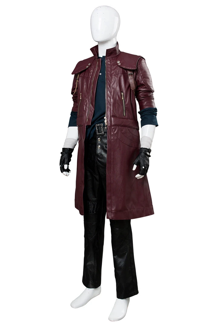 New Cosplaysky Devil May Cry V DMC5 Dante Aged Outfit Leather Cosplay Costume New Arrivals 6 New Cosplaysky Devil May Cry V DMC5 Dante Aged Outfit Leather Cosplay Costume New Arrivals