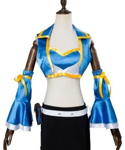 New Cosplaysky New Arrivals Fairy Tail Season 2 Lucy Heartfilia Outfit Cosplay Costume