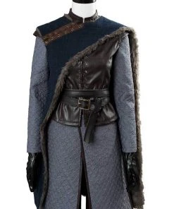 CosplaySky Game Of Thrones Season 8 S8 Arya Stark Outfit Cosplay Costume New Arrivals