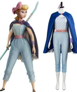 CosplaySky New Arrivals Toy Story 4 Pixar Bo Peep Jumpsuit Halloween Carnival Suit Cosplay Costume