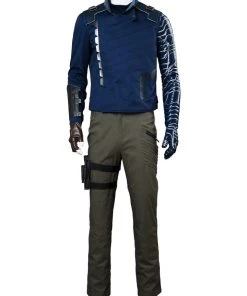 New Cosplaysky Avengers 3 : Infinity War Winter Soldier Outfit Suit James Buchanan Barnes Cosplay Costume