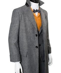 New Cosplaysky New Arrivals Fantastic Beasts: The Crimes Of Grindelwald Newt Scamander Coat Cosplay Costume