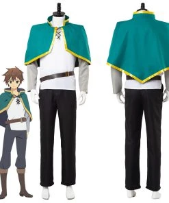 New Cosplaysky KonoSuba: God’s Blessing On This Wonderful World! Satou Kazuma Coat Pants Cosplay Costume