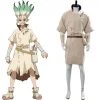 CosplaySky New Arrivals 2019 Dr. Stone Senku Ishigami Cosplay Costume