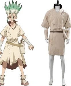 CosplaySky New Arrivals 2019 Dr. Stone Senku Ishigami Cosplay Costume
