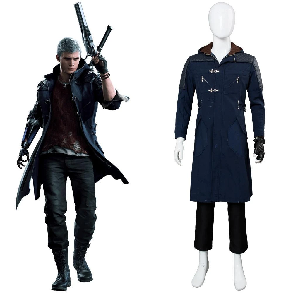 New Cosplaysky New Arrivals DMC Devil May Cry V Nero Outfit Cosplay Costume 3 New Cosplaysky New Arrivals DMC Devil May Cry V Nero Outfit Cosplay Costume
